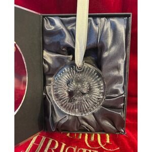 Waterford Crystal 2013 Times Square Peace Dove Ornament Holiday Collectable